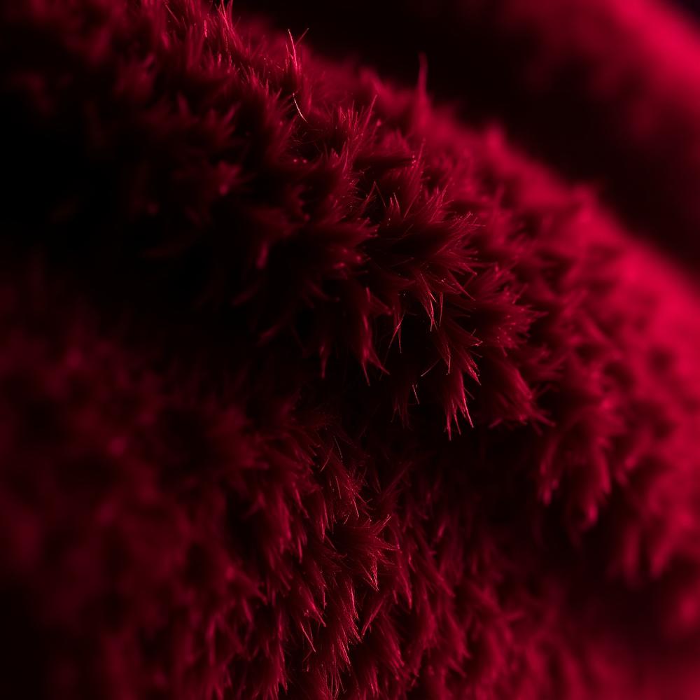 Deep maroon velvet macro
